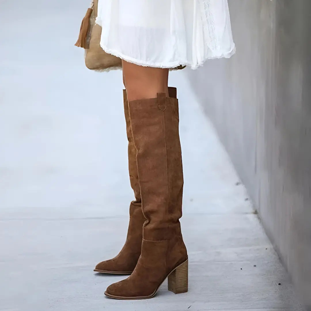 Padded Insole Knee-High Boots for Women Azzoria