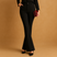 Sarrah - High Waist Cotton Blend Flared Trousers Women