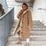 Manteau trench en peluche pour femmes