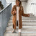Manteau trench en peluche pour femmes