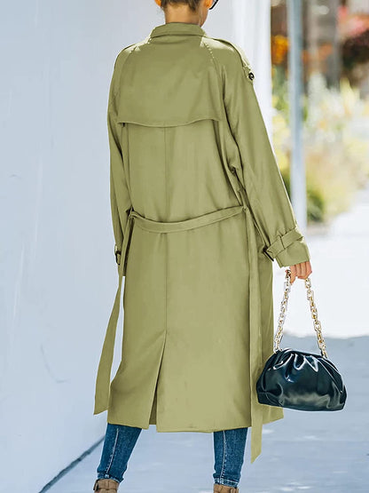 Marcellina - Stylish Long Womens Trenchcoat