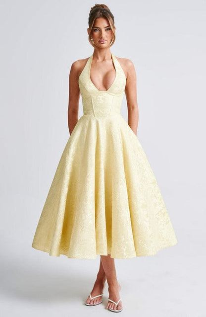 Rafaella – Sleeveless A-Line Midi Dress - Image 3