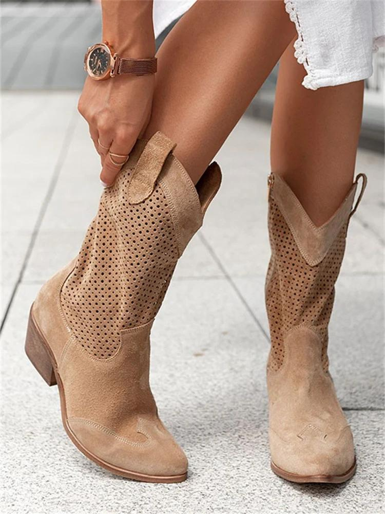 Marena - Bottes de cow-boy élégantes et tendance pour femmes