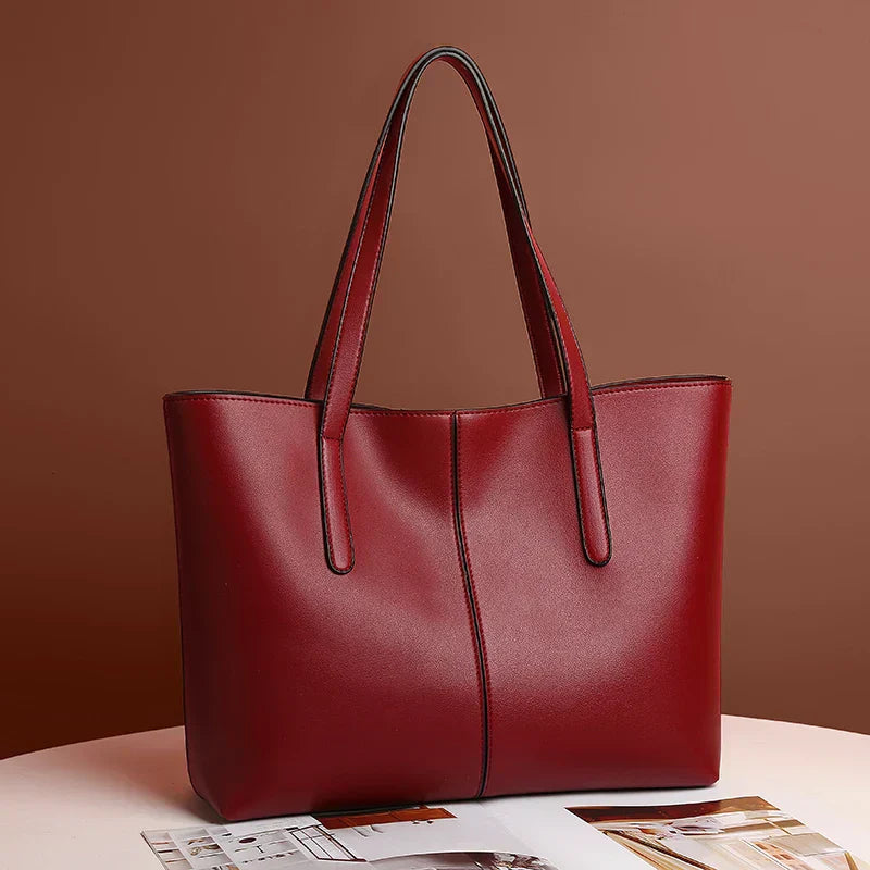 Velona - Bolso de hombro elegante de cuero