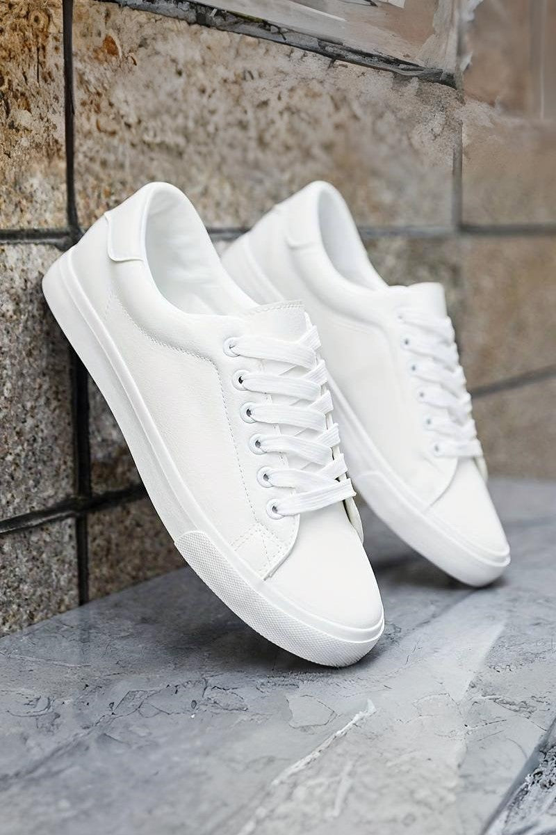 Caldris - White Classic Trainers