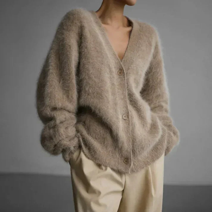 Hannah – Women’s Relaxed-Fit Cashmere Cardigan