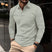 Thavien – Polo à manches longues classique pour homme