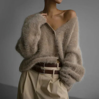 Hannah – Women’s Relaxed-Fit Cashmere Cardigan