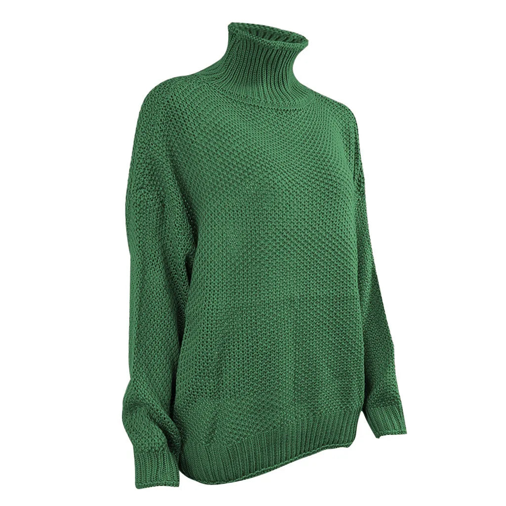 Torvelle – Women’s Warm Knit Turtleneck Sweater