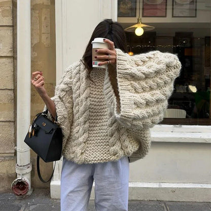 Elanora – Women’s Oversized Soft Knit Sweater