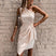 Laurah - One Shoulder Dress With Waist Tie