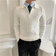 Cavellion - Mens Zip Collar Knitted Jumper