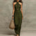 Women's Boho Halter Maxi Dress Sleeveless Summer - Image 5