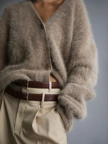Hannah – Women’s Relaxed-Fit Cashmere Cardigan