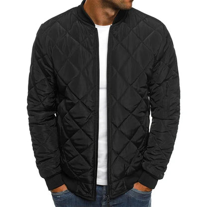 Vaelric - Mens Lightweight Quilted Zip Jacket