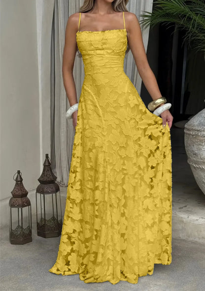 Women Floral Embroidered Maxi Dress Wedding Guest Evening Gown - Image 16