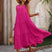 Gabriella - Vestido Largo Acampanado Estilo Verano Confortable