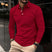 Thavien – Polo à manches longues classique pour homme
