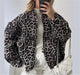 Mariah - Leopard Print Bomber Jacket