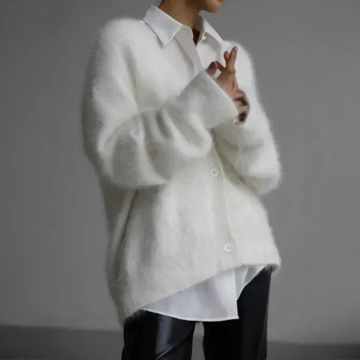 Hannah – Women’s Relaxed-Fit Cashmere Cardigan