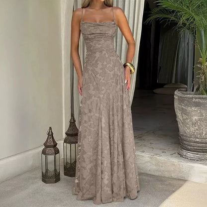 Women Floral Embroidered Maxi Dress Wedding Guest Evening Gown - Image 19
