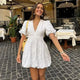 Saloré – Floral Print Mini Dress Women
