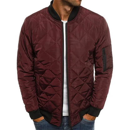 Vaelric - Mens Lightweight Quilted Zip Jacket