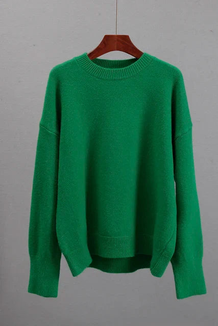 Maevina – Pull classique en cachemire pour femme