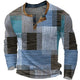 Jaron - Vibrant Long Sleeve Shirt for Men