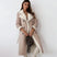 Serena – Lang jakke foret med fleece