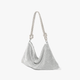 Women Rhinestone Evening Bag Knotted Strap Sparkly Clutch