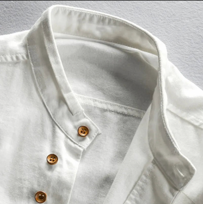 Tristan – Camisa de manga larga para hombre de estilo antiguo
