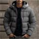 Roderan – Men’s Padded Winter Jacket with Hood