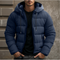 Roderan – Chaqueta de Invierno Acolchada para Hombre con Capucha