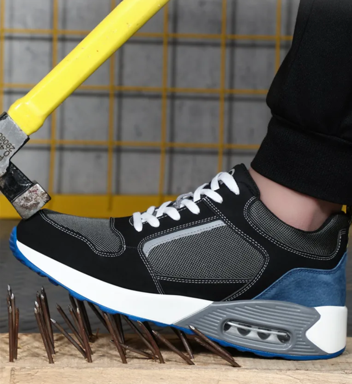 Unisex Orthopedic Steel Toe Safety Shoes Slip-Resistant - Image 4