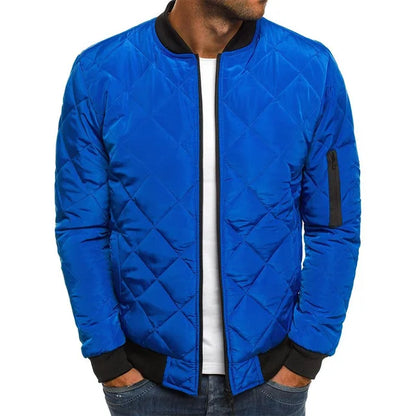 Vaelric - Mens Lightweight Quilted Zip Jacket