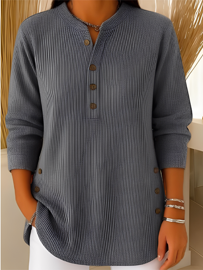Jocelique – Women’s Button Detail Knit Jumper
