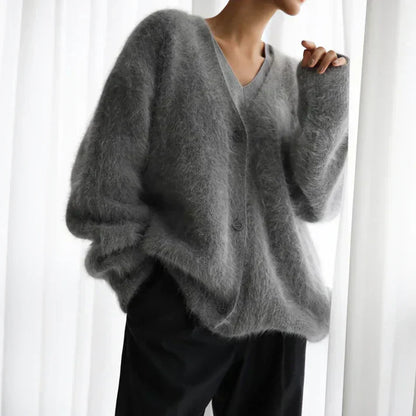 Hannah – Women’s Relaxed-Fit Cashmere Cardigan
