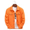 Torvane - Mens Orange Denim Jacket