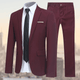Slim Fit Two-Piece Suit for Men