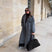 Marivelle – Long Wool Blend Trench Coat for Women