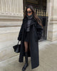 Marivelle – Long Wool Blend Trench Coat for Women