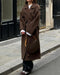 Marivelle – Long Wool Blend Trench Coat for Women