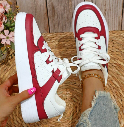 Vaelora - Printed Womens Sneakers Cushioned Sole