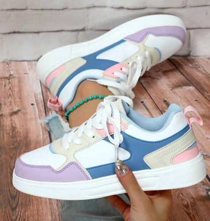 Vaelora - Printed Womens Sneakers Cushioned Sole