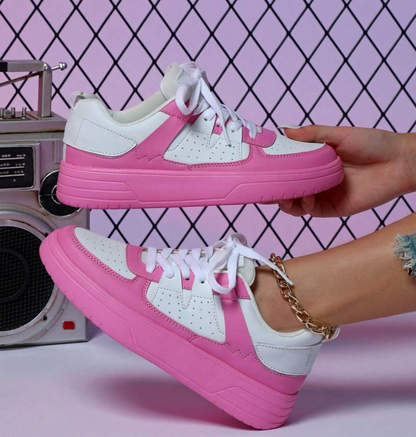 Vaelora - Printed Womens Sneakers Cushioned Sole