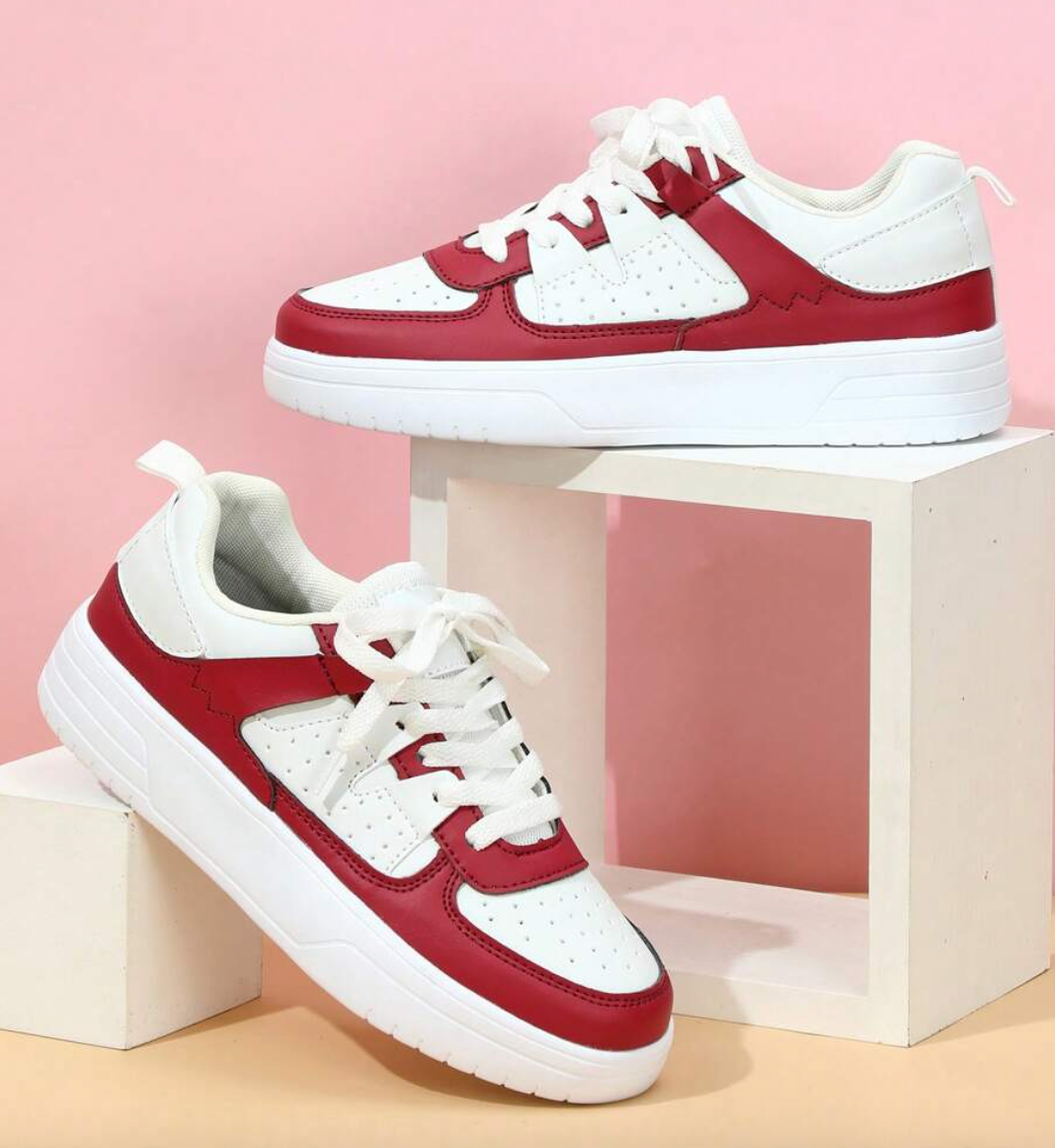 Vaelora - Printed Womens Sneakers Cushioned Sole