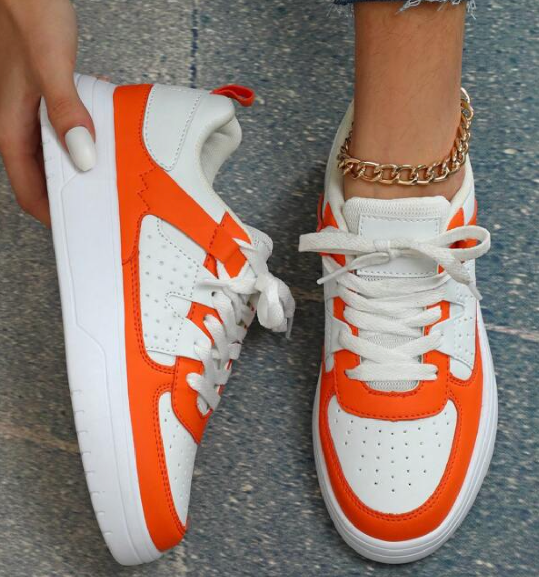 Vaelora - Printed Womens Sneakers Cushioned Sole