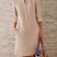 Clarissa - Vestido de lino fresco con botones
