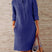 Clarissa - Vestido de lino fresco con botones
